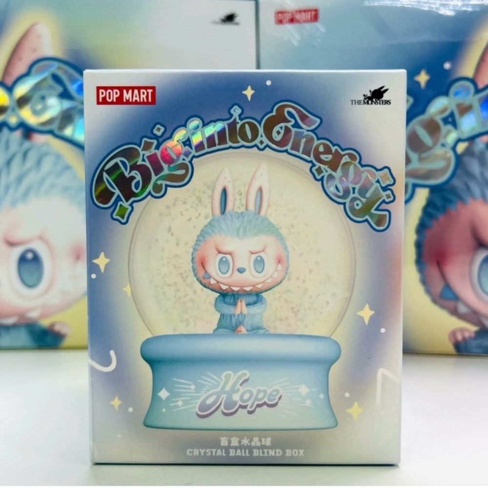 Pop Mart Labubu Big Into Energy Crystal Ball Series. Blind Box